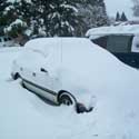 Snow-covered Car